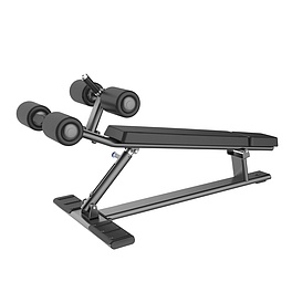 E-7037 Скамья для пресса регулируемая (Adjustable Decline Bench)